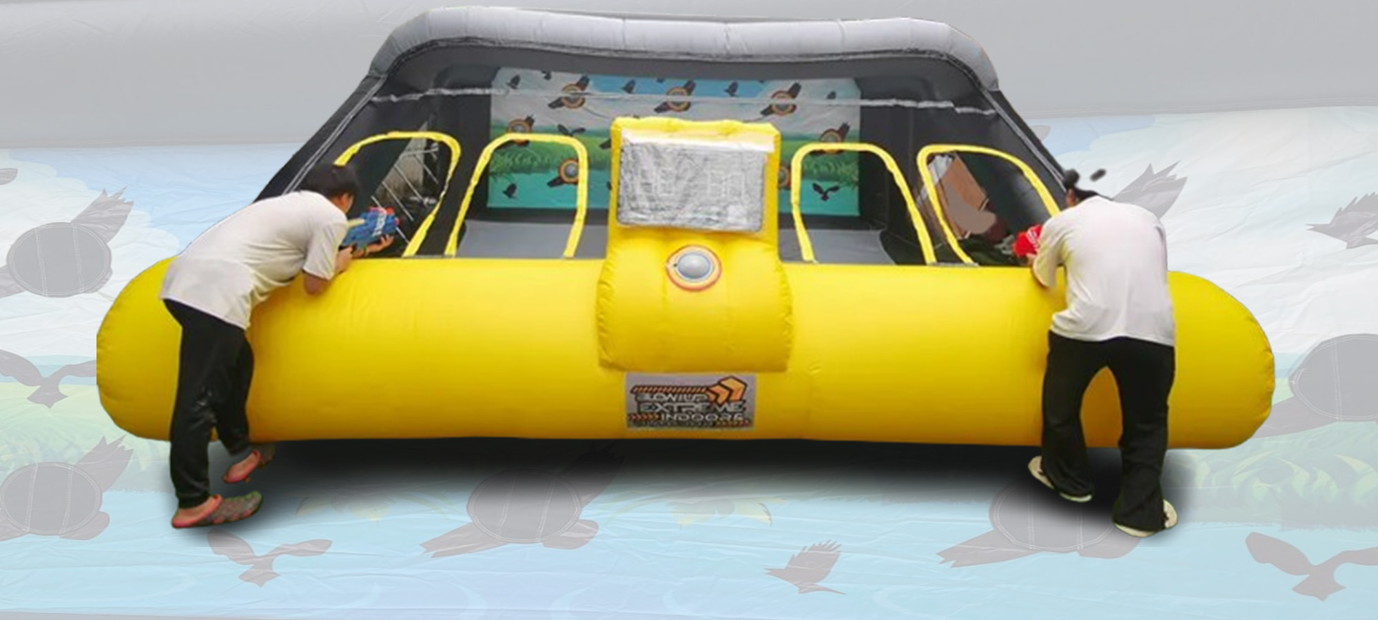 Birds shooting arena