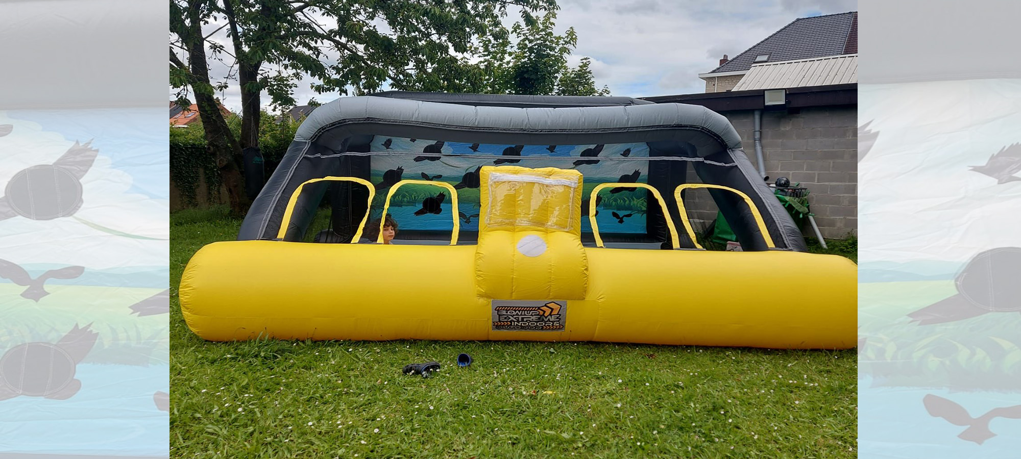 Birds shooting arena