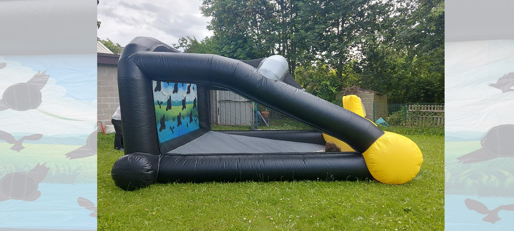 Birds shooting arena