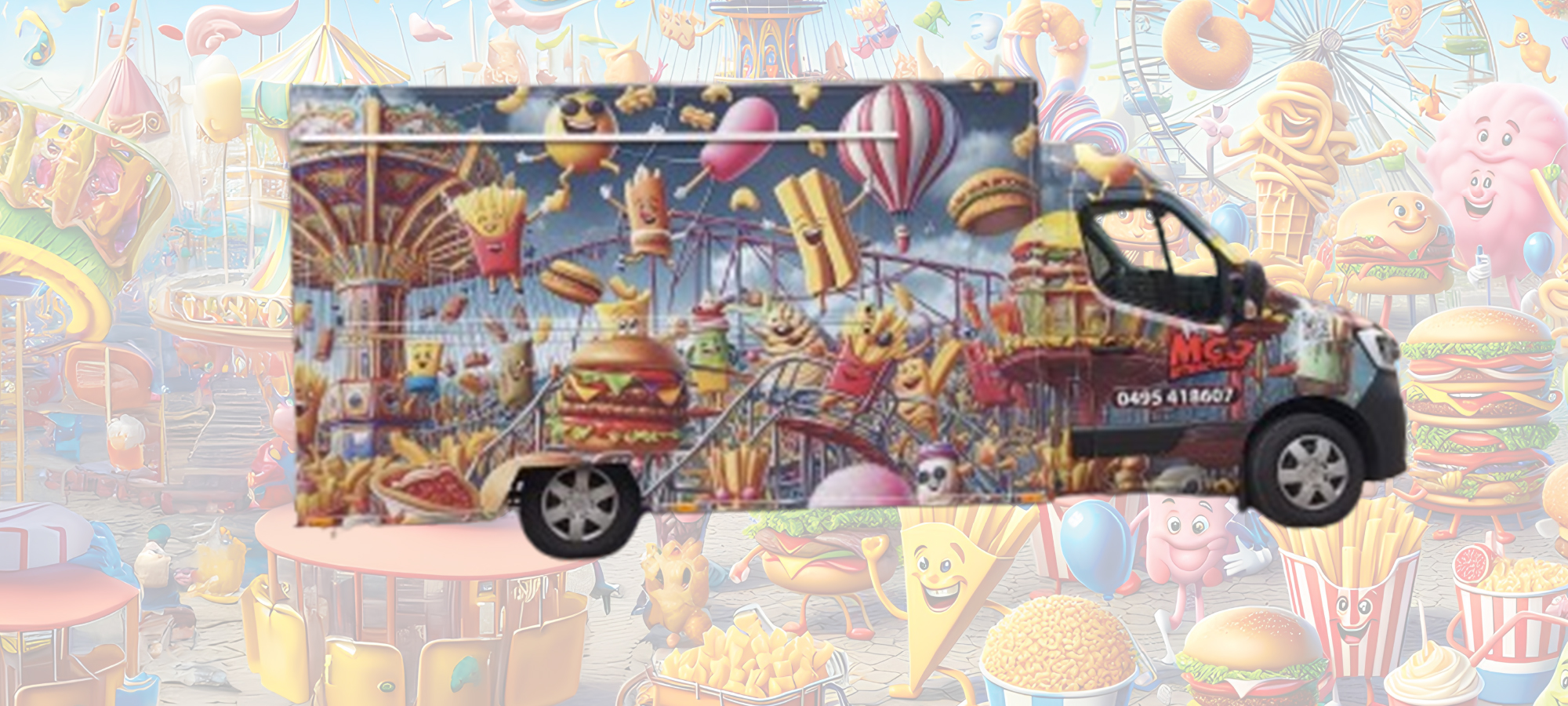 Frietkraam-Pastakraam-Foodtruck