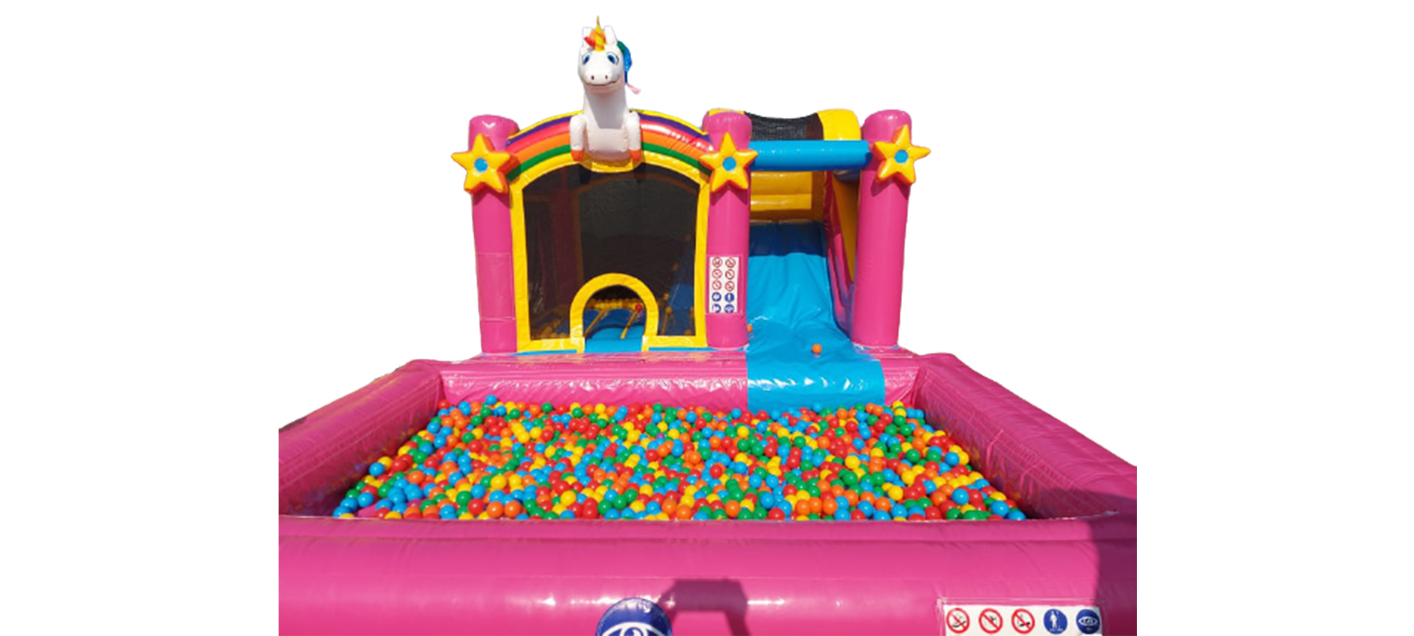 Unicorn party + ballenbad   €175