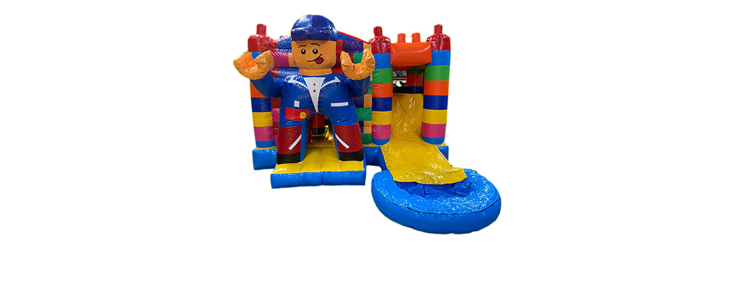 Legoman met zwembad €160