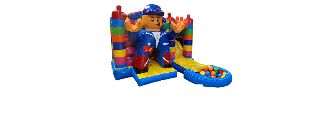 Legoman met ballenbad €185